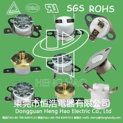 中国 H31 steam iron thermostat,H31 microwave oven thermal protector 販売のため