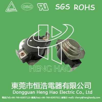 中国 KSD302バイメタルのサーモスタット スイッチ、急な行為の大きい現在の温度の保護装置 販売のため