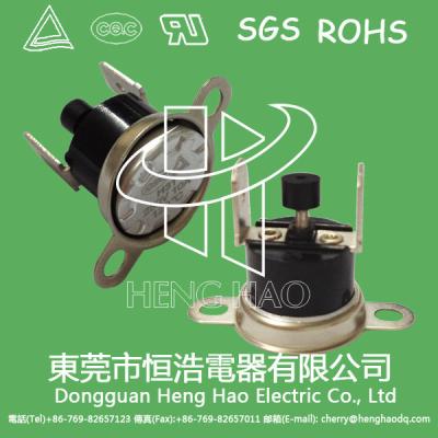 Chine Thermostat bimétallique de KSD de presse d'huile normalement fermé/type ouvert disponible à vendre