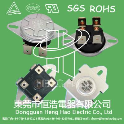 China Elevado desempenho instantâneo do termostato da ação KSD302 para a máquina de soldadura elétrica à venda