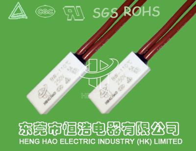 China Interruptor termal de la sobrecarga del motor de la tira bimetálica para la manta eléctrica en venta