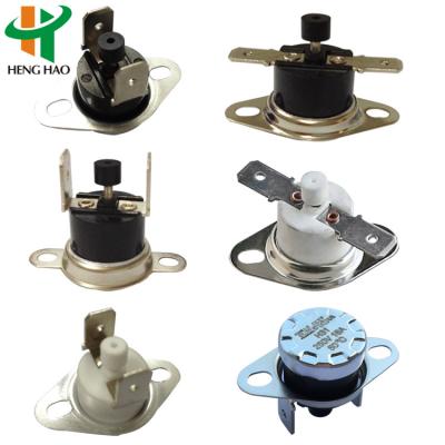 China Snap Action Bimetal Thermostat For Refrigerator Custom Service Acceptable for sale