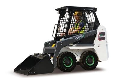 China Eco Friendly Compact Skid Steer Loader Electric Powered Model for sale
