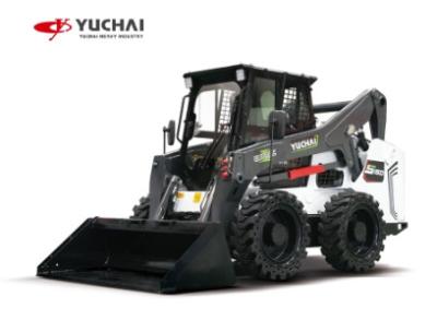 China Lithium Battery Powered Skidsteer Loader 0.5m3 Bucket Electric 1880mm for sale