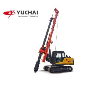 China Excavadora rotativa de perforación de 130 t con fuerza de tracción máxima y modelo de motor YCF36125 en venta