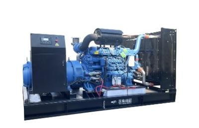 China 500KW motor diesel industrial gerador conjunto silêncio unidade de energia de espera à venda