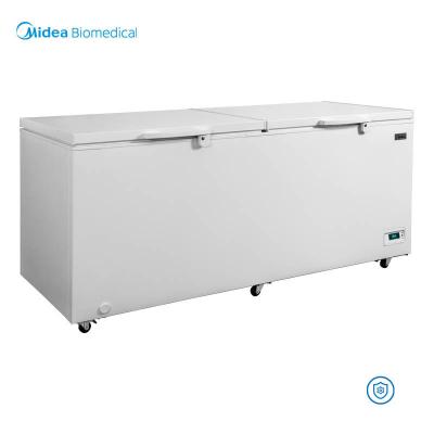 China Laboratory Hospital Grade Combined Fridge Freezer 568L With LED Display / Manual Defrost for sale