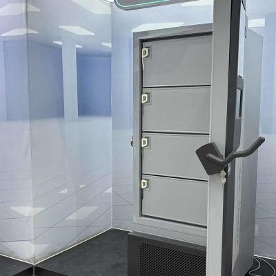 China Congelador vertical ULT de Midea / congelador de temperatura muy baja con LED personalizado en venta