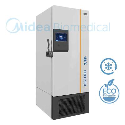 China 458L ULT Freezer Direct Cooling Midea Cryobiology Cooling Device With VIP Panel for sale