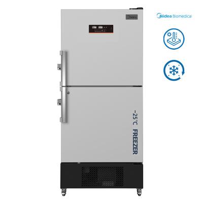 China CE Upright Medical Pharmacy Deep Freezer Refrigerator For Vaccine Rna DNA Storage for sale