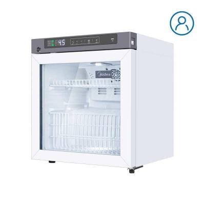 China MC-5L42 42L refrigerador de farmacia pequeño de enfriamiento rápido con luz LED ajustable en venta