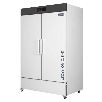 China Medical Pharmacy Refrigerator 1006L With Solid Door Interior Dimensions 1130*634*1354mm for sale
