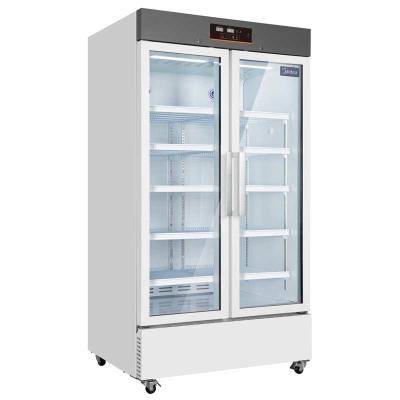 China 1006L Grandes frigoríficos médicos de capacidade vertical congeladores certificados ISO13485 à venda