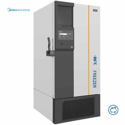 China Coated Steel -86 Degree Ultra Low Temperature Freezer 718L for Lab and Hospital for sale