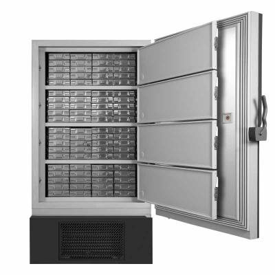 China Affordable 838L Ultra Low Upright Freezer Minus 86 Degrees Direct Cooling for sale