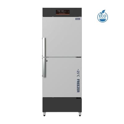 Китай Лабораторный комбинированный холодильник и морозильник 350 л прямое охлаждение продается
