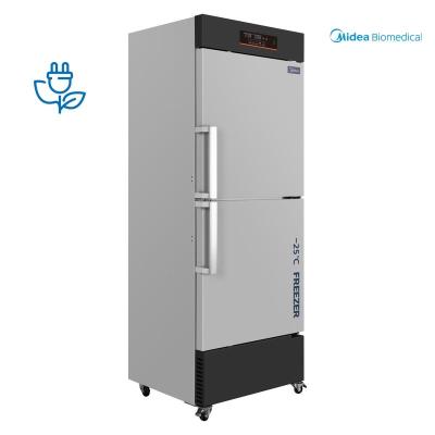 China MCD-25L350 350L Combinado congelador y refrigerador congelador vertical en venta