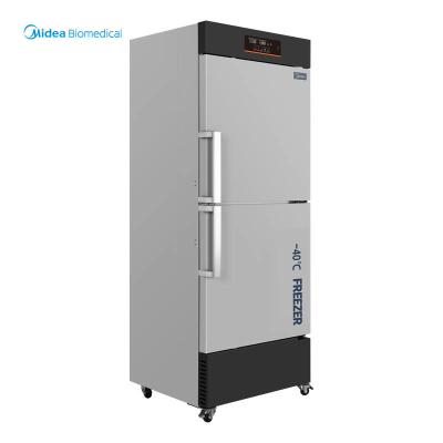 China -25 grados en posición vertical Farmacia médica Biomédica Congelador en posición vertical para laboratorio en venta