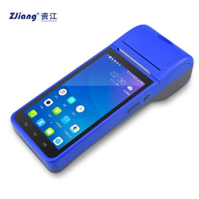 China Android Wireless NFC POS Terminal 58mm Receipts Print With BT 4.0 WIFI GPRS for sale