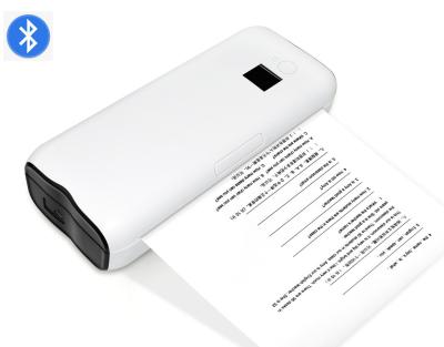 China 203DPI Usb Bluetooth Small Portable A4 Paper Printer For Out Office Or Home Use for sale
