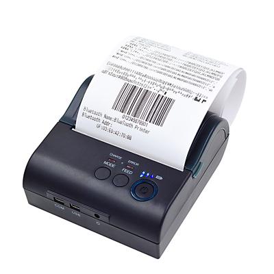 China 80mm 3inch Label Bluetooth Mini Thermal Printer For Barcode Qr Code Printing for sale