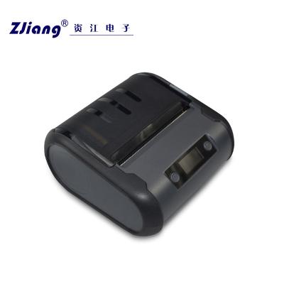 China TSPL CPCL Black Portable 80mm 3 Inch Label Printer 6x4 Bluetooth for sale