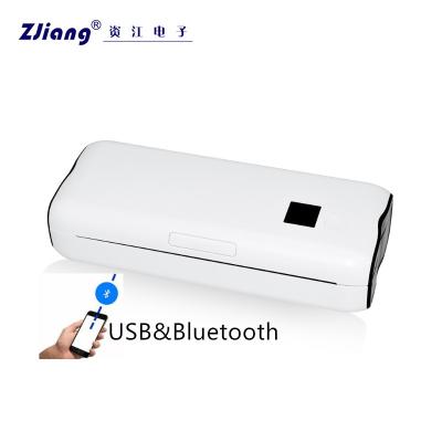 China Zijiang Wireless Mobile A4 Paper Printer Direct Thermal Printing FCC Certificate for sale