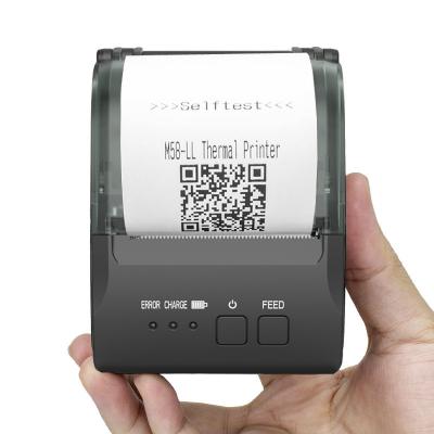 China 58mm Wireless Handheld Portable Mini Thermal Printer For Thermal Receipt Android Mobile Phone for sale