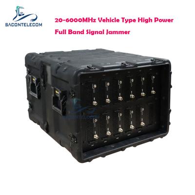 China Full Band Convoy Bomb Jammer 20 - 6000MHz Vehicle Type High Power 720w for sale