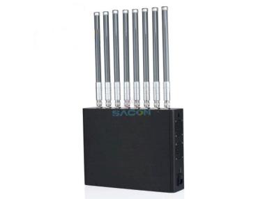 China 40w High Power Wifi Signal Jammer , Wifi Jamming Device For Walkie Talkie for sale