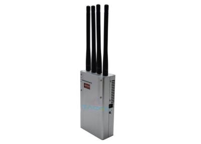China 6.5w High Power Cell Phone GPS Jammer 4 Antennas DC12v For Banks / Churches for sale
