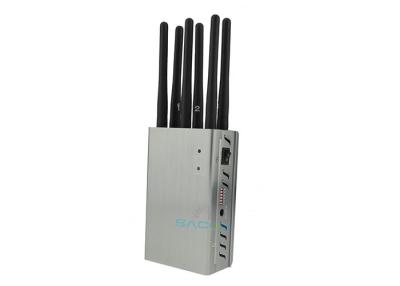 China 8w Portable High Power Signal Jammer 8 Bands With 30m Radius , 145 X 80 X 45mm for sale