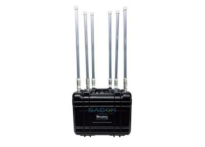 China Max 90w High Power Backpack Jammer 6 Channels For Military Forces / SWAT Teams for sale