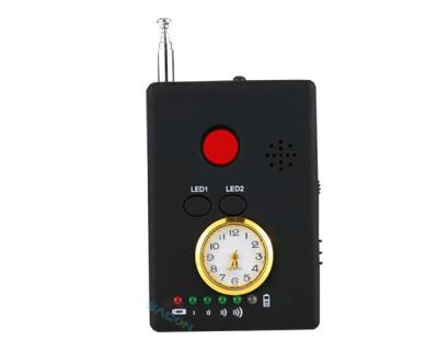 China Multi Function Spy Bugging Device Detector , Wireless Rf Detector With Alarm Clock for sale