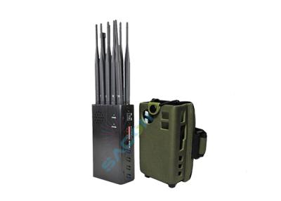 China 10 Antennas Car Remote Signal Jammer Block 315 433 868 Lojack GPS Wifi Signals for sale