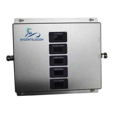 China 5 Bands 2G 300M2 1800mhz Cell Phone Signal Repeater 20dBm for sale