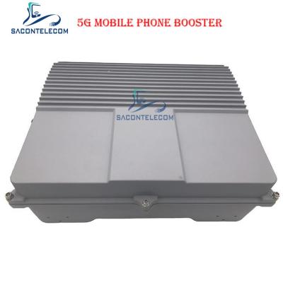 China 33dbm 5G Mobile Phone Signal Booster 3800mhz Wireless Network Booster for sale
