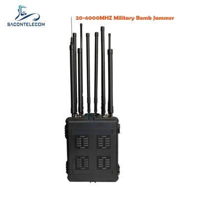 China 1350w Military DDS Convoy Bomb Jammer 20 Bands 20-6000mhz for sale