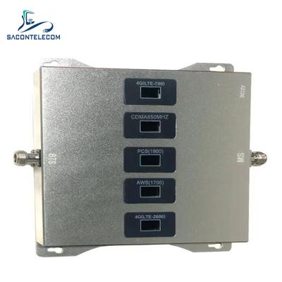 China Compact Weight Cell Phone Signal Boosters Five Bands Indoor Mobile Network Booster for sale