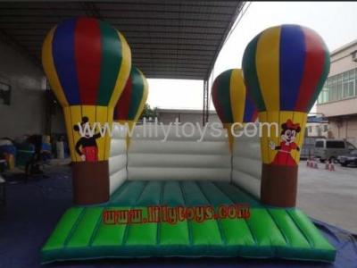 China PVC balloon Commercial Inflatable Bouncers / inflatable moonwalk for rent for sale