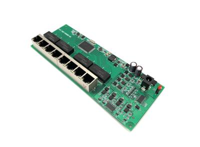 China 8 Port Gigabit Panel Ethernet Switch Module , POE PSE Switch Power Over Ethernet Module for sale