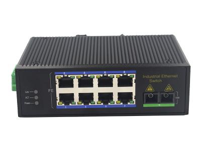 China 10Base-T 100M Fiber Optic Ethernet Switch MSE1108 8 Port for sale