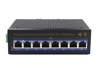 China 8 Port 1000Base-TX Full Half Duplex Fiber Ethernet Switch MSG1008 for sale