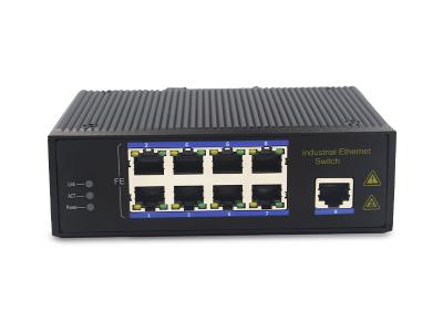 China 9 Ports 100Base-TX 100M 3W PoE Ethernet Switch IP40 MSE1009P for sale