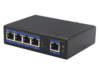 China 4 Downlink IP40 100Base-TX PoE Gigabit Ethernet Switch MSG1005P for sale