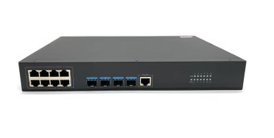 China 12Mbit L2 Management Poe Ethernet Switch 19 Inch IGMP Snooping MSG8408 for sale