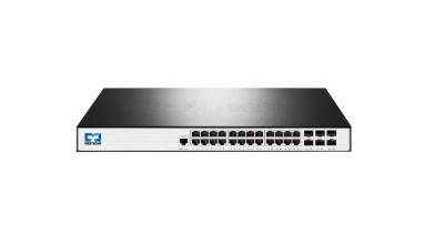 China L3 Management Ethernet Switch 24 X 10 / 100M / 1000M / 2.5G Base-T 6 X 10G SFP Ports for sale
