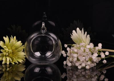 China Borosilicate Glass Hanging Tealight Candle Holders ASTM Passed for sale