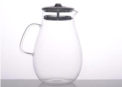 China Wholesale Large Capacity Glass Teapot With Stainless Lids And Filter for sale
