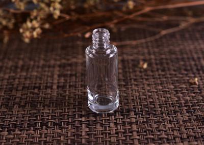 China Clear Straight Glass Perfume Bottles , Small Glass Bottles For Laboratory / Medicine for sale